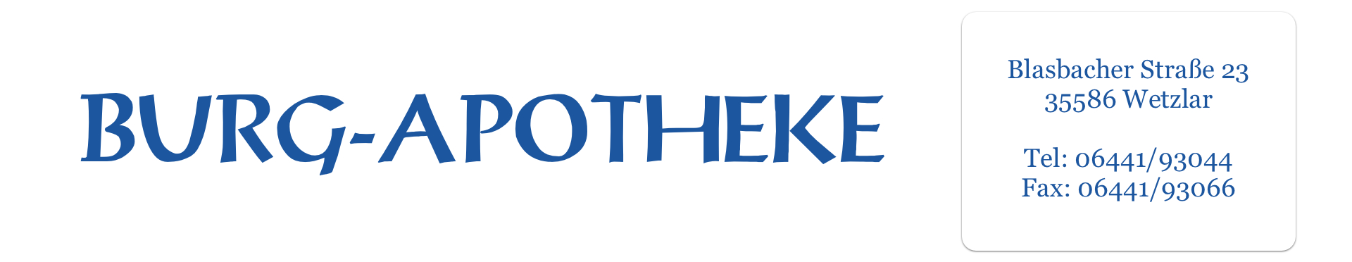 Langgass Apotheke Logo